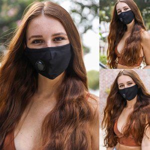 Protective Filtered Cotton Face Mask